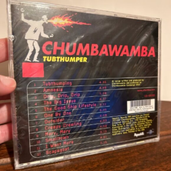 Chumbawamba CD Tubthumper Sealed NIB - Picture 2 of 2